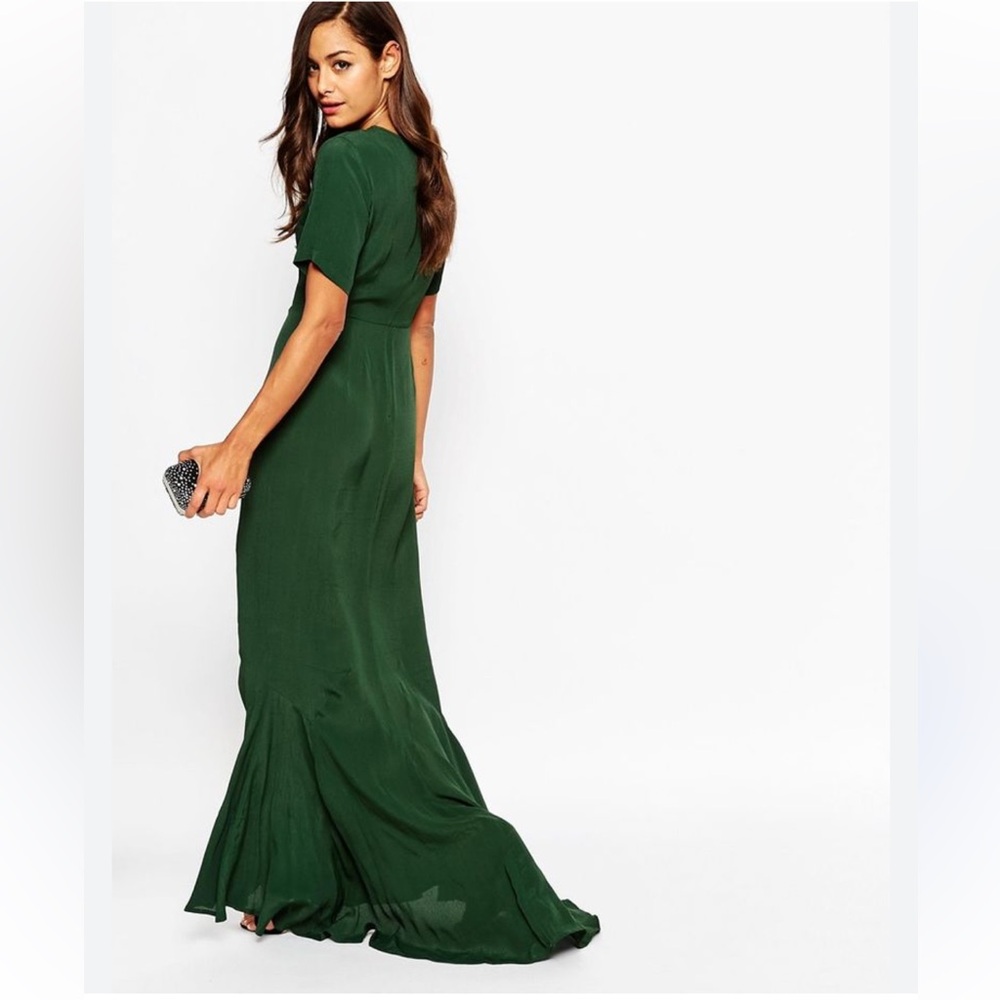 ASOS Green Maxi Dress